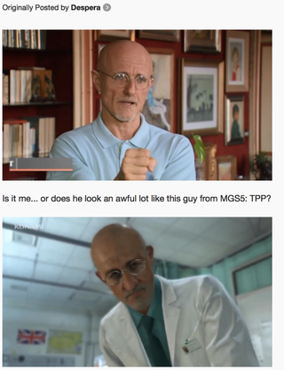 Illustration for article titled No, este doctor no es parte de una conspiración de Metal Gear